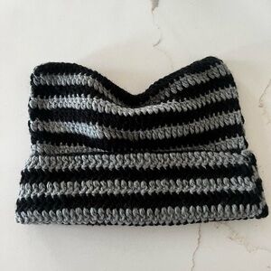 Crochet cat beanie
